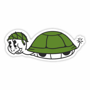 Militær skildpadde klistermærke