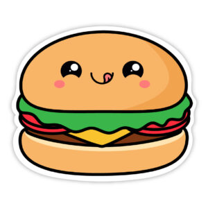 Burger Klistermærke