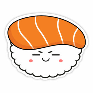 Sushi Nigiri Klistermærke